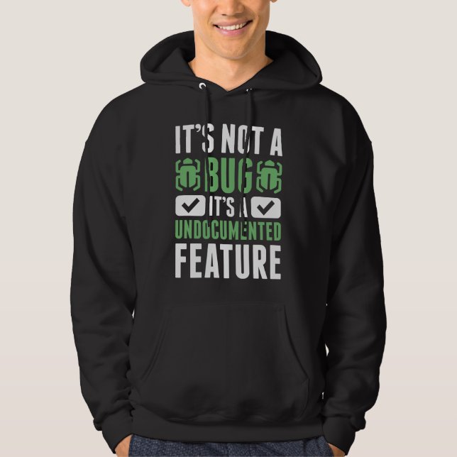 Das ist kein Fehler Hoodie (Vorderseite)