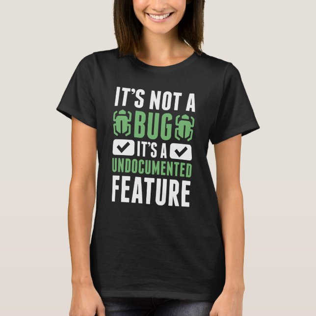 Das ist kein Fehler T-Shirt (Vorderseite)