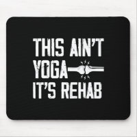 Das ist kein Yoga, es ist Reha-Knieersatzoperation
