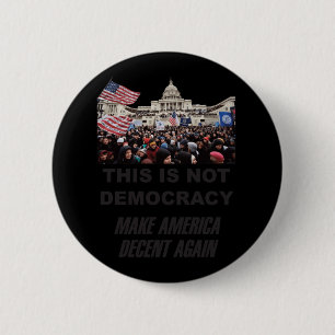 Das ist keine Demokratie Button
