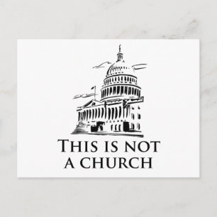 Das ist keine Kirche Postkarte