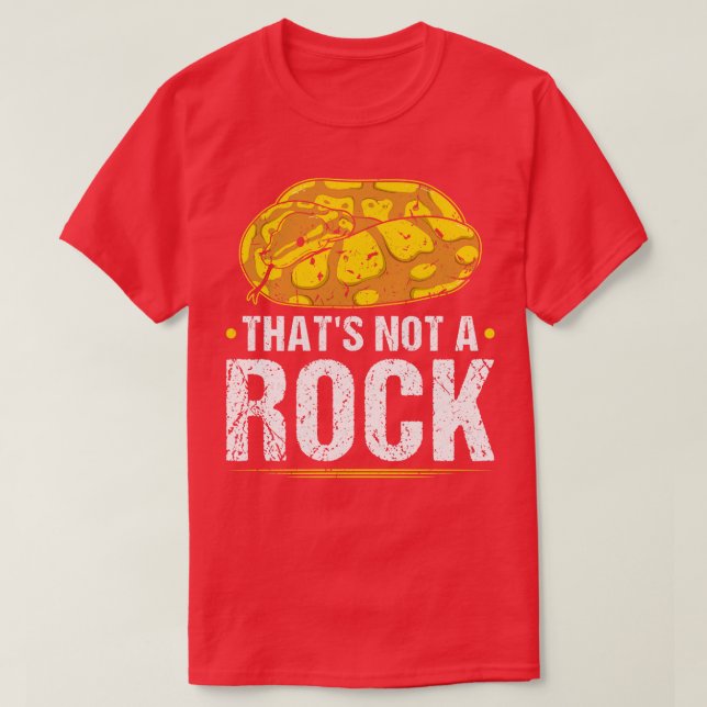 Das ist keine Rock Snake Ball Python T-Shirt (Design vorne)