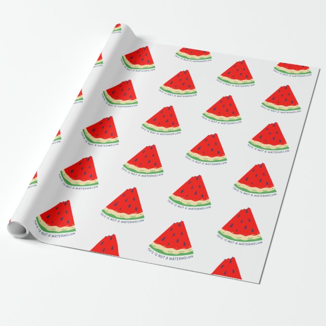 Das ist keine Wassermelone Geschenkpapier (Ungerollt)