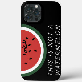 Das ist keine Wassermelone in Palästina Case-Mate iPhone Hülle