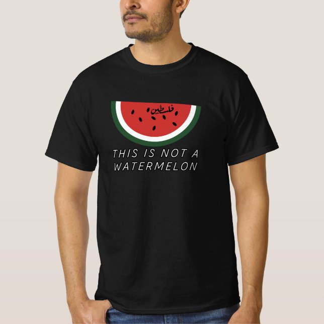 Das ist keine Wassermelone - Palästina-Wassermelon T-Shirt (Vorderseite)