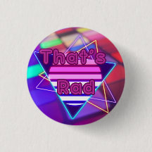 "Das ist Krass" 80er Disco Button Abzeichen
