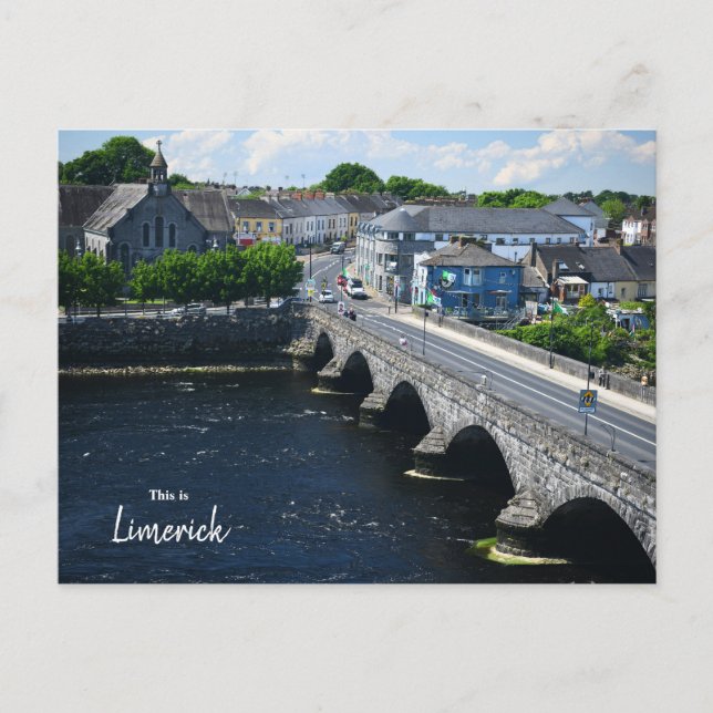Das ist Limerick - Irland Postkarte (Vorderseite)