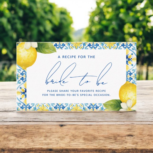 Das ist mehr Rezept für die Braut Begleitkarte (Von Creator hochgeladen)