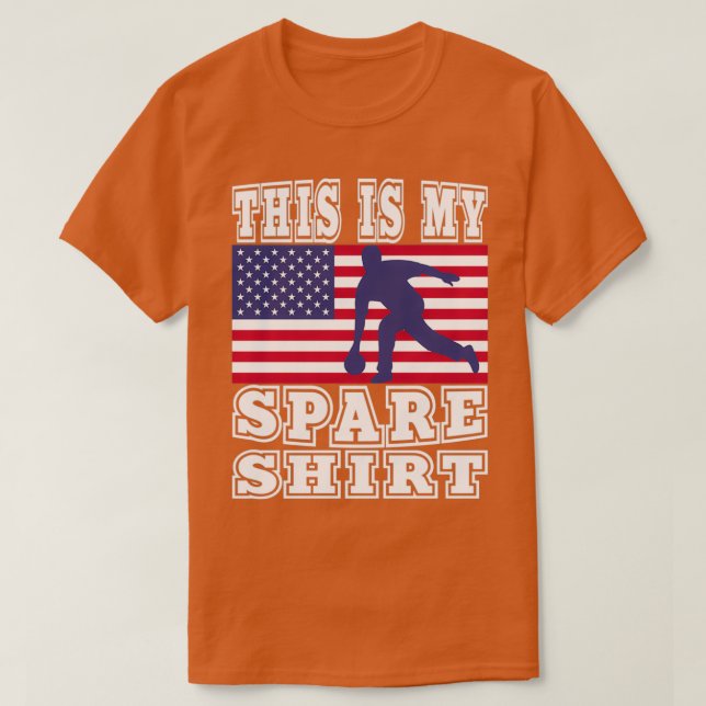 Das ist mein 10 Button Bowling Gutter oder Strike  T-Shirt (Design vorne)