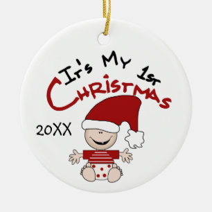 Das ist mein 1. Weihnachtsgeschenk Keramik Ornament