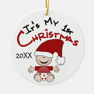 Das ist mein 1. Weihnachtsgeschenk Keramik Ornament