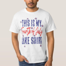 Das ist mein 4. Juli See-Shirt