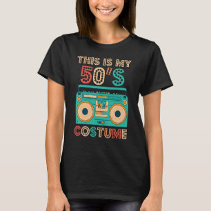 Das ist mein 50er Kostüm der 50er Jahre Retro-Vint T-Shirt