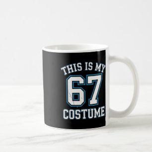 Das ist mein 67 Kostüm Lazy Brainrot Meme Jungen K Kaffeetasse