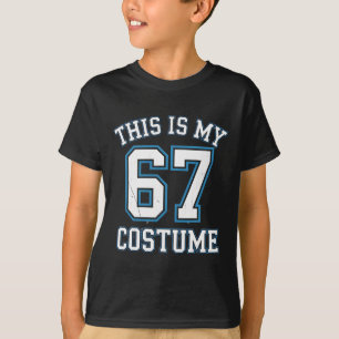 Das ist mein 67-Kostüm Lazy Brainrot Meme Jungen K T-Shirt