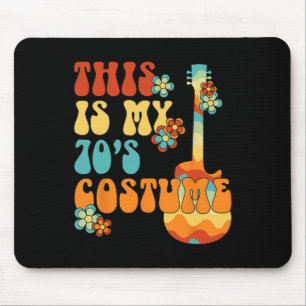 Das ist mein 70er Costume Funny Groovy Peace Hallo Mousepad