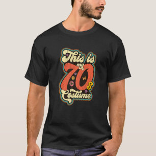 Das ist mein 70er Costume Groovy Retro Blume Hippi T-Shirt