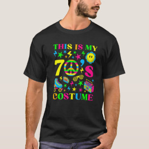 Das ist mein 70er Costume T-Shirt Groovy Peace Hal