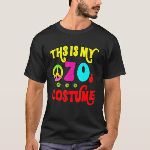 Das ist mein 70er-Jahre-Kostüm  Groovy Peace Hallo T-Shirt
