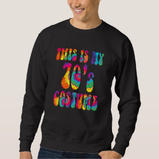 Das ist mein 70er-Jahre-Kostüm  Groovy Tie Dye Hal Sweatshirt