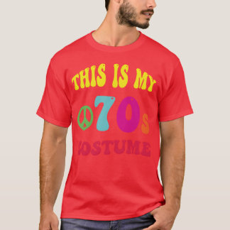 Das ist mein 70er-Jahre-Kostüm lustiges Grafikdesi T-Shirt