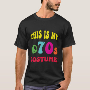 Das ist mein 70er-Kostüm-lustiges grafisches Desig T-Shirt