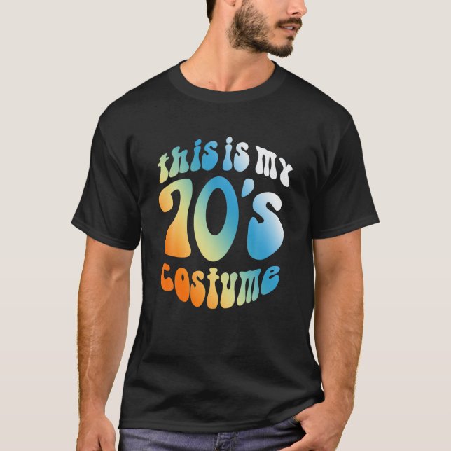 Das ist mein 70er Kostüm Vintag Retro T 1970S T-Shirt (Vorderseite)