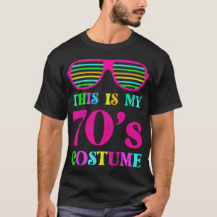 Das ist mein 70er-Kostüm Witziges Halloween der 70 T-Shirt
