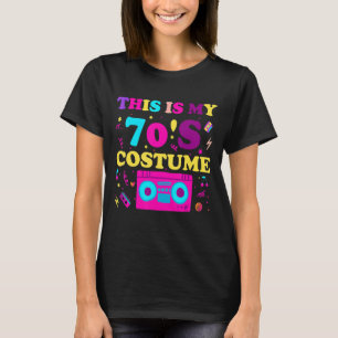 Das ist mein 70er Kostümoutfit Women Men Seventim T-Shirt