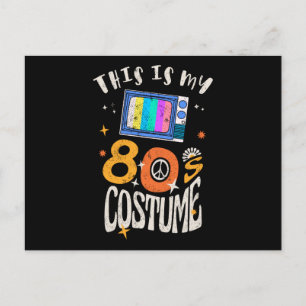 Das ist mein 80er Costume Grunge-Effekt Postkarte
