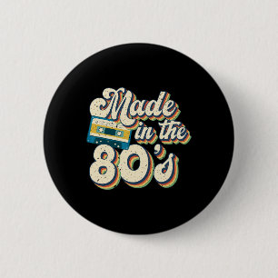 Das ist mein 80er Kostüm Extravagante Kleidung Par Button