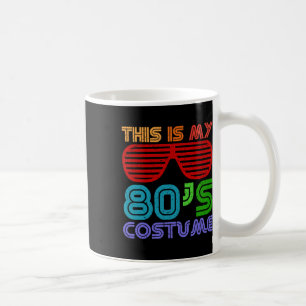 Das ist mein 80er Kostüm Extravagante Kleidung Par Kaffeetasse