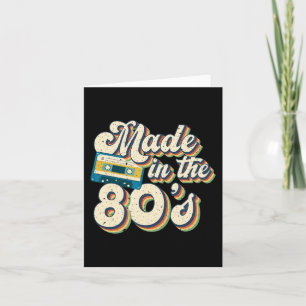 DAS IST MEIN 80er KOSTÜM Fancy Dress Party Idee Ha Karte