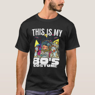 Das ist mein 80er Kostüm Funny Kids Jungs Männer F T-Shirt