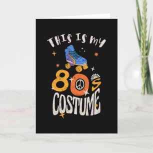 Das ist mein 80er-Kostüm Grunge-Effekt Karte