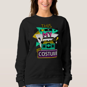 Das ist mein 80er-KostümRetro-Look der 1980er Jahr Sweatshirt