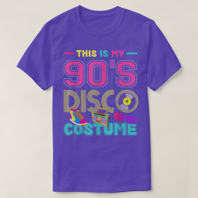 Das ist mein 90er Disco-Kostüm-Party Retro Music N T-Shirt (Design vorne)