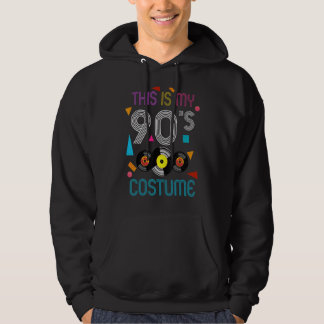 Das ist mein 90er-Kostüm-Party Vinyl Retro 1990 Ne Hoodie