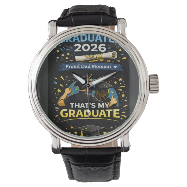 Das ist mein Absolvent Armbanduhr (Vorderseite)