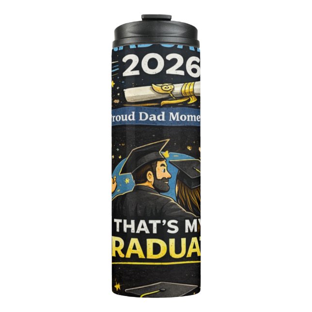 Das ist mein Absolvent Thermosbecher (Vorderseite)