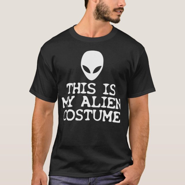 Das ist mein Alien-Kostüm T-Shirt (Vorderseite)