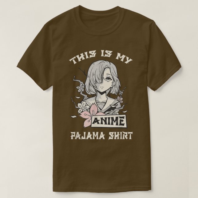 Das ist mein Anime Pajama Women Otaku Pajamas Girl T-Shirt (Design vorne)