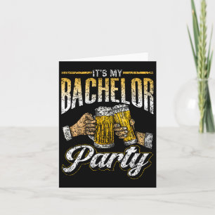 Das ist mein Bachelor Party Bride Groom Team 1 Karte