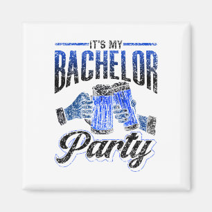 Das ist mein Bachelor Party Bride Groom Team 2 Magnet