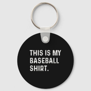 Das ist mein Baseball-Shirt - Pitcher Catcher Mama Schlüsselanhänger