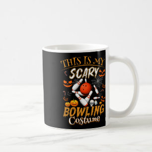Das ist mein Beängstigendes Bowling-Kostüm Hallowe Kaffeetasse