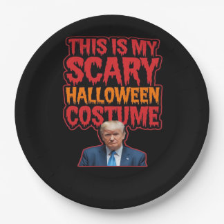 Das ist mein Beängstigendes Halloween-Kostümklassi Pappteller
