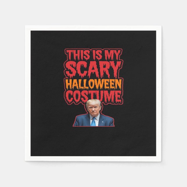 Das ist mein Beängstigendes Halloween-Kostümklassi Serviette (Vorderseite)