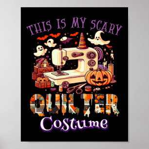 Das ist mein Beängstigendes KostümHalloween Poster