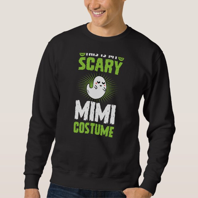 Das ist mein Beängstigendes Mimi-Kostüm-Halloween- Sweatshirt (Vorderseite)